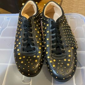 Gucci studded fringe